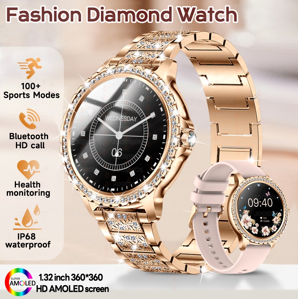 Smartwatch Instagram - 2026 New Fashion Women Diamond Watch