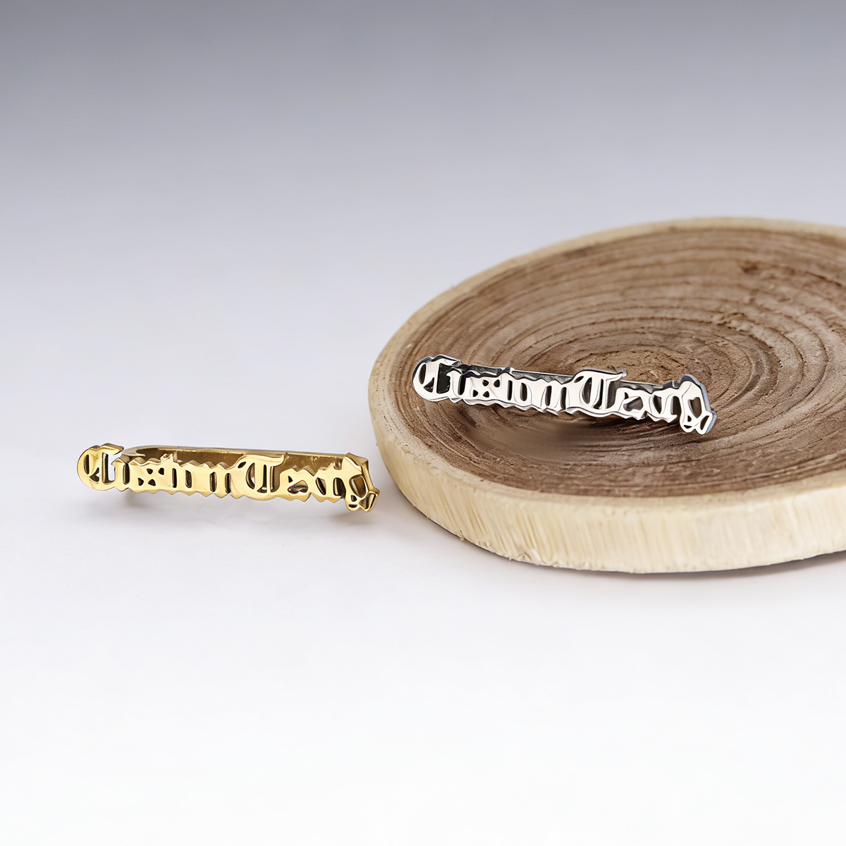 Smartwatch Straps & Accessories - Todorova Custom Gothic Cursive Name Watch