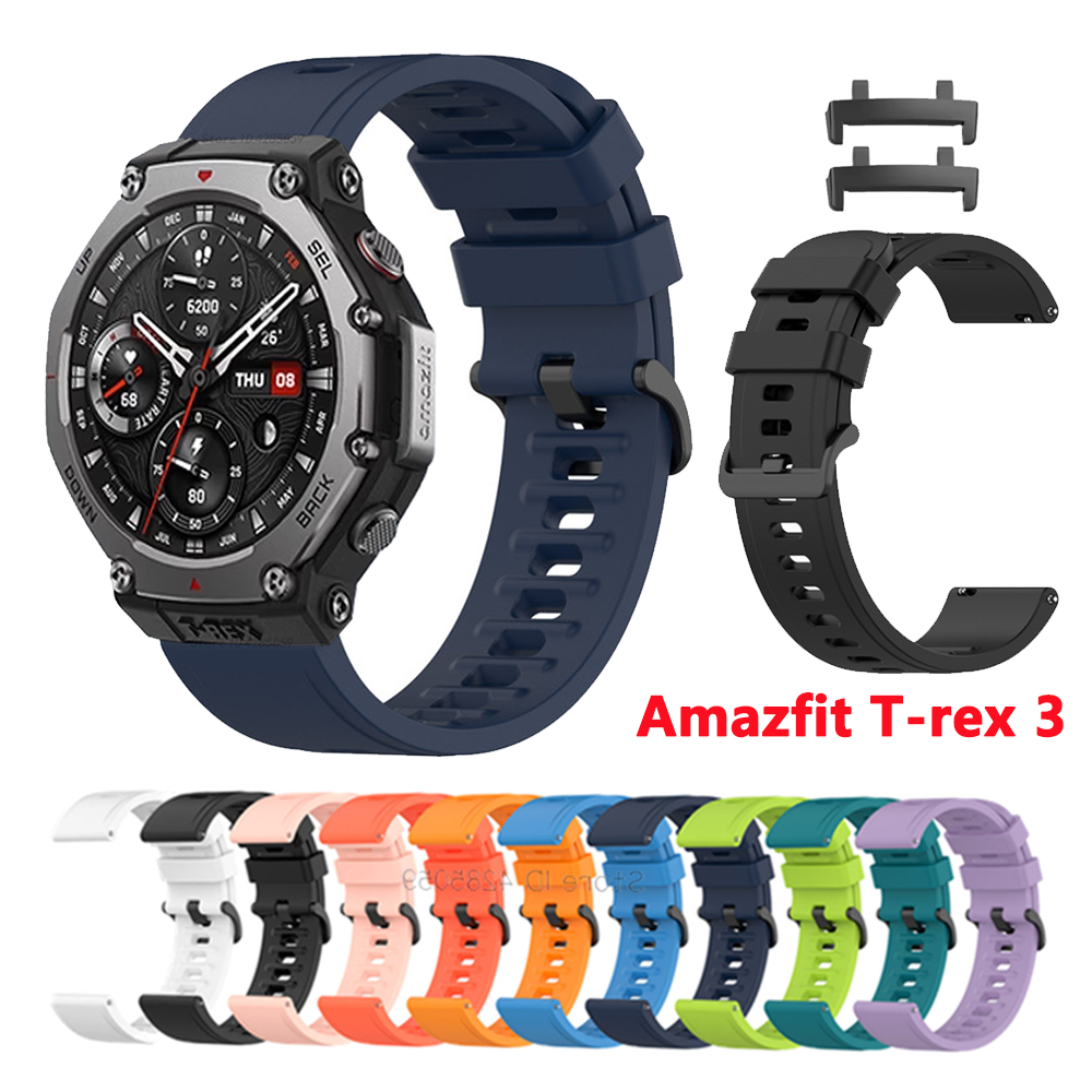 Garmin Smartwatch Accessories - Silicone Strap For Amazfit T-rex 3