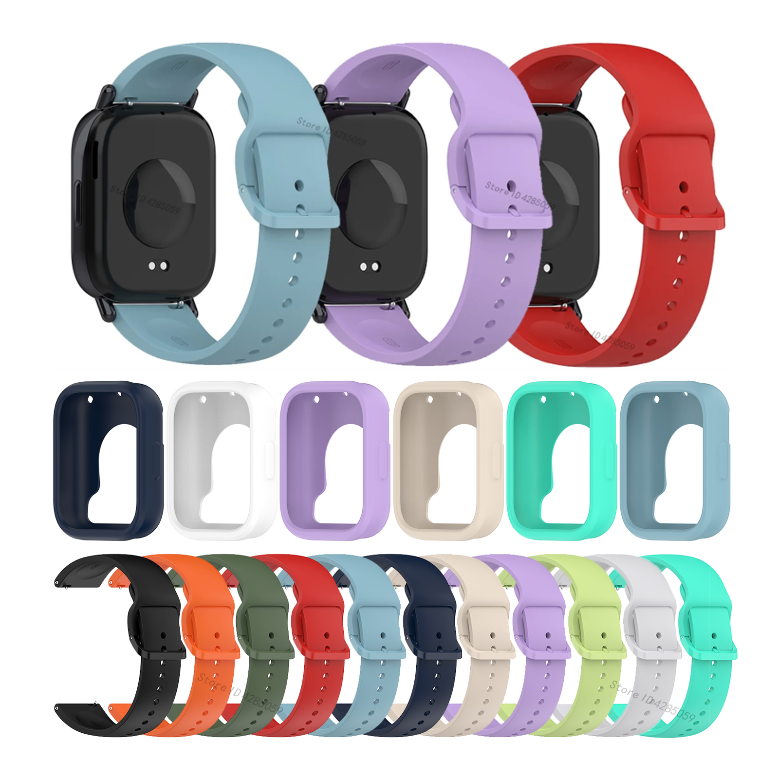 Garmin Smartwatch Accessories - Silicone Strap Case For Redmi Watch