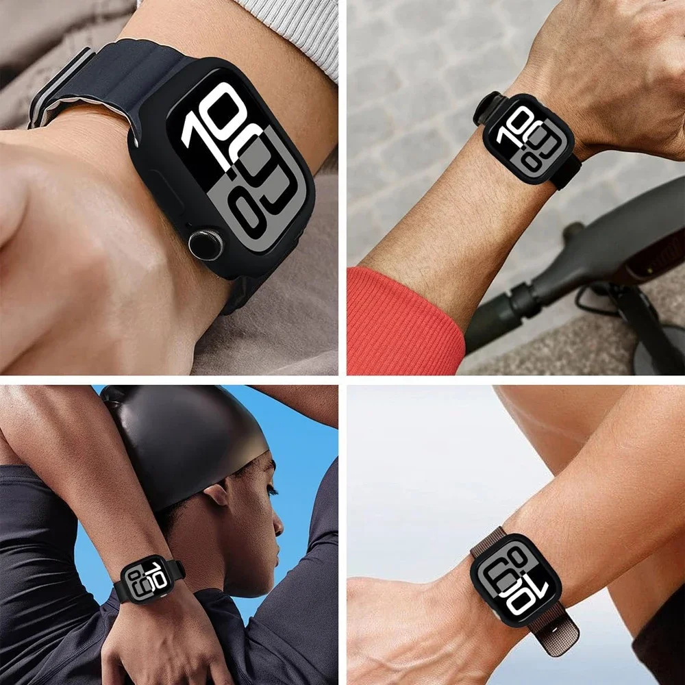 Bumper Soft Silicone Case For  – Smartwatch Band Accessories recenzja i cena