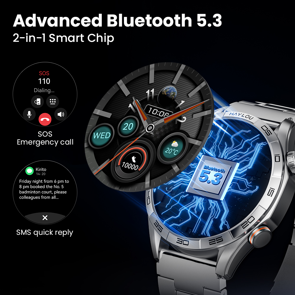 HAYLOU Solar 5 Voice Calling S – Smartwatch Instagram recenzja i cena