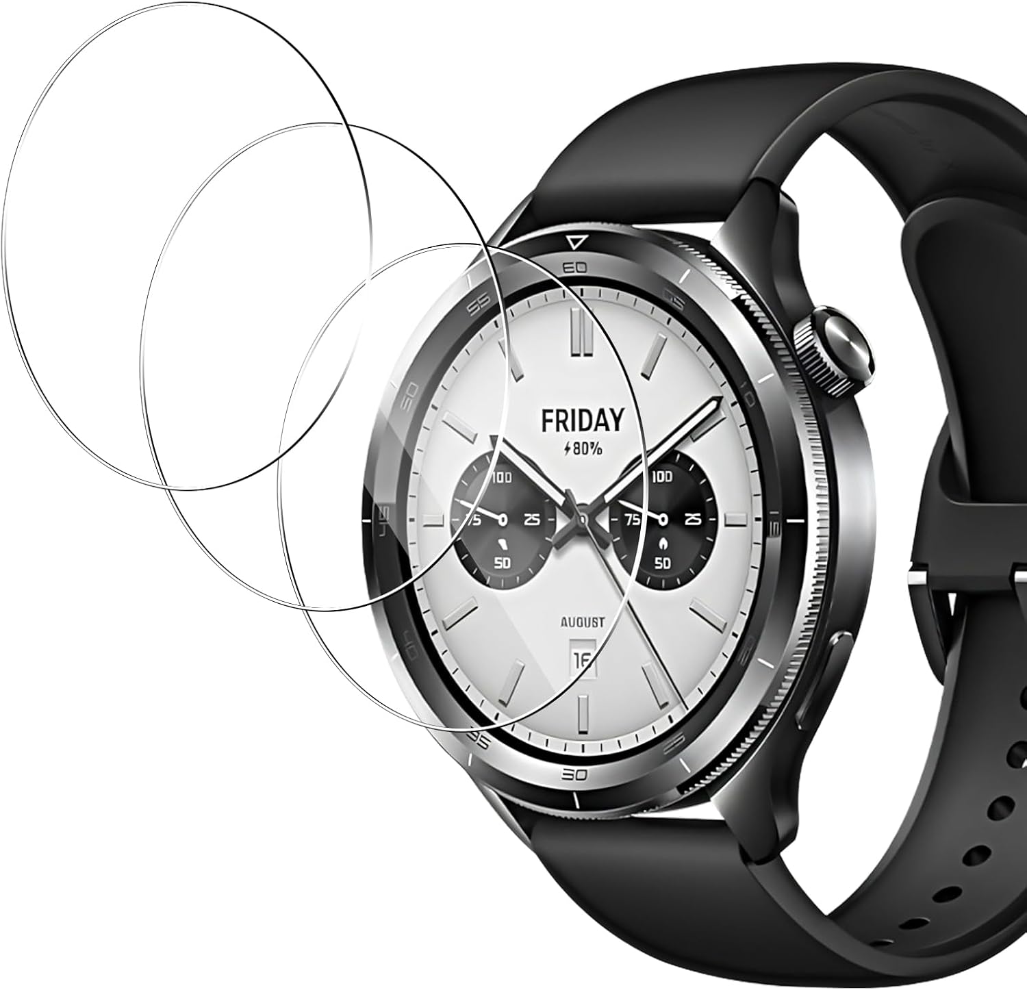 3PCS Tempered Glass Smartwatch – Xiaomi Smartwatch S4 Accessories recenzja i cena