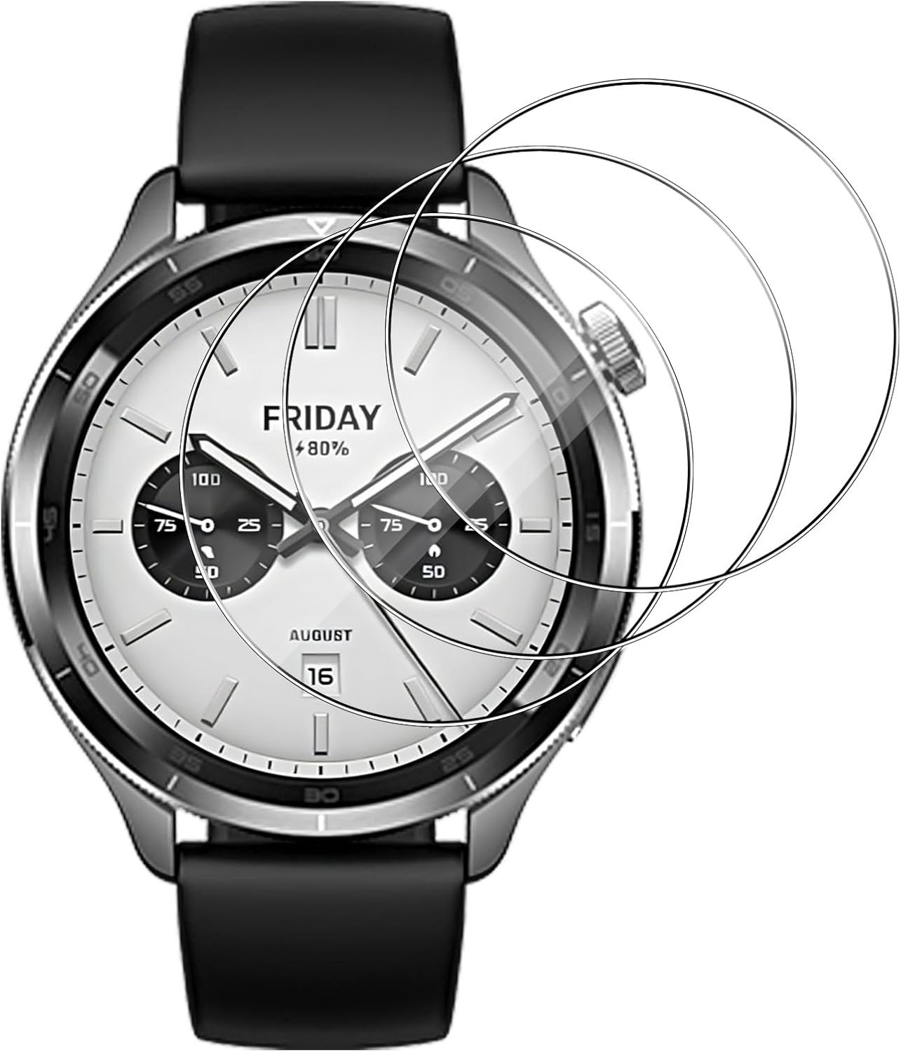 3PCS Tempered Glass Smartwatch – Xiaomi Smartwatch S4 Accessories recenzja i cena