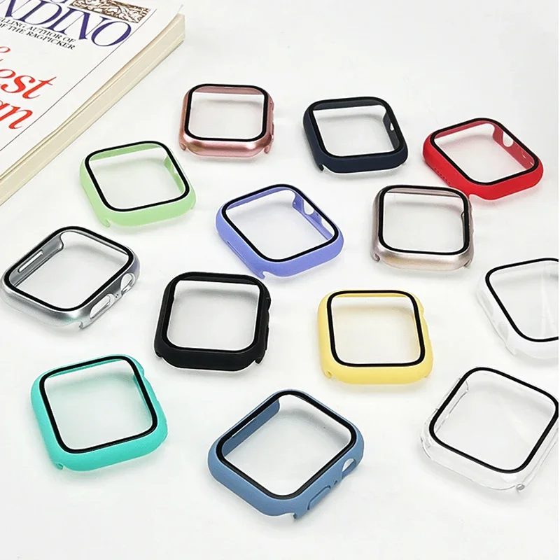 Tempered Glass+cover For Apple – Smartwatch Band Accessories recenzja i cena
