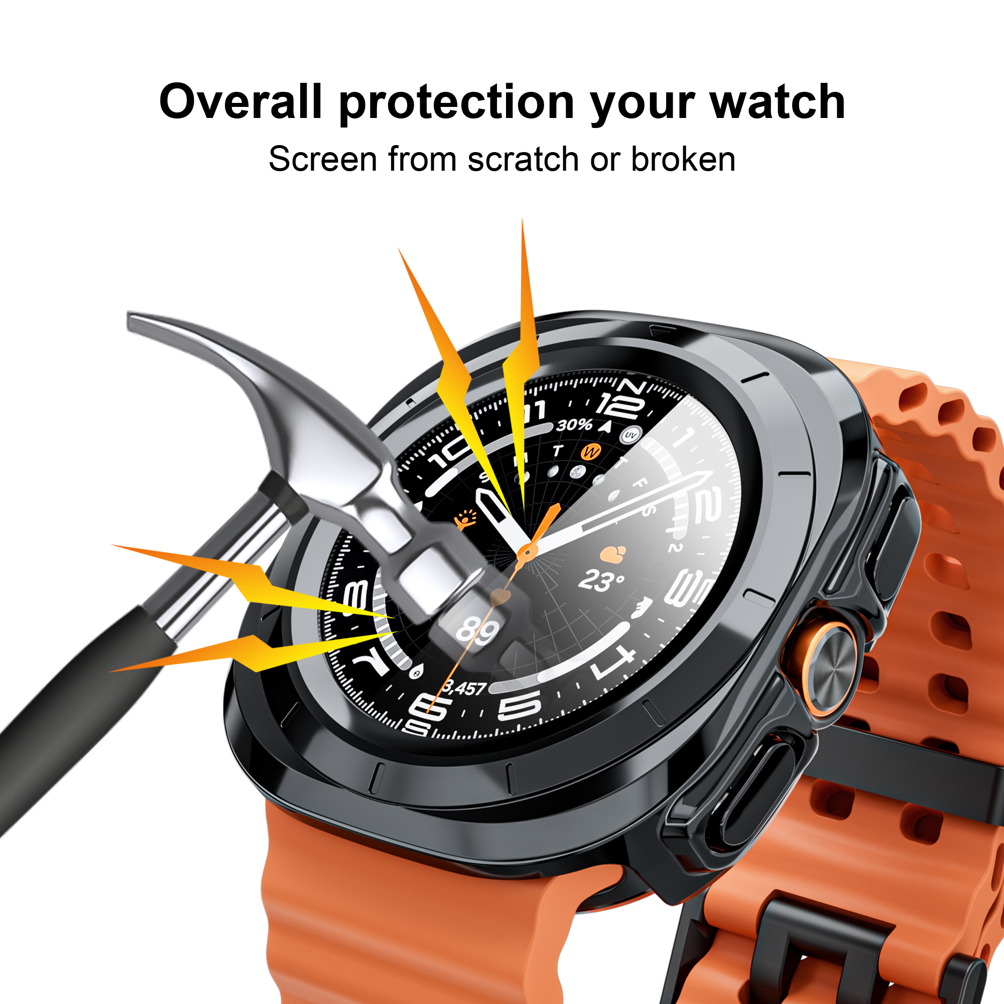 Case for Samsung Galaxy Watch  – Smartwatch Band Accessories recenzja i cena