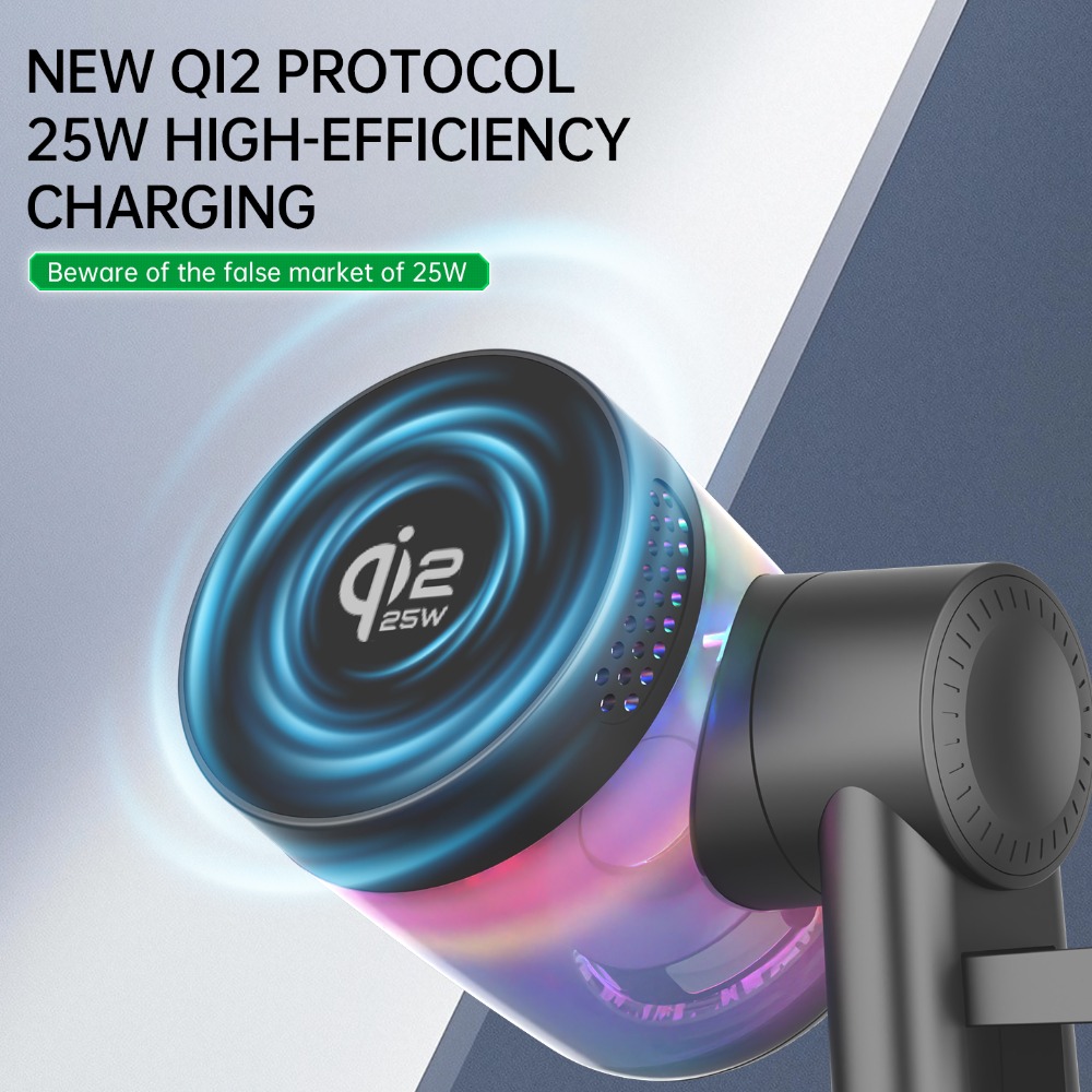 Qi2 25W RGB Light Magnetic Wir – Watch Charger Cable recenzja i cena