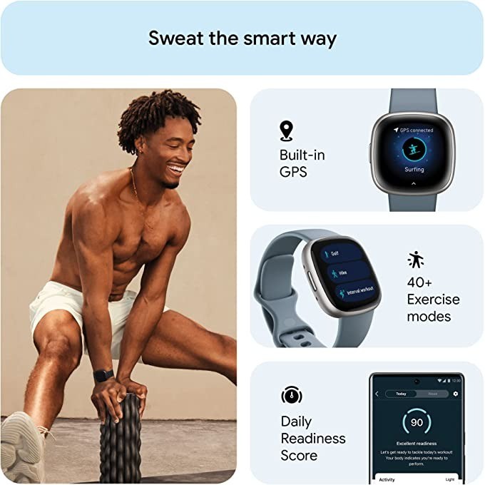 Fitbit Versa 4 Smart Watch Bui – Smartwatch Touch recenzja i cena
