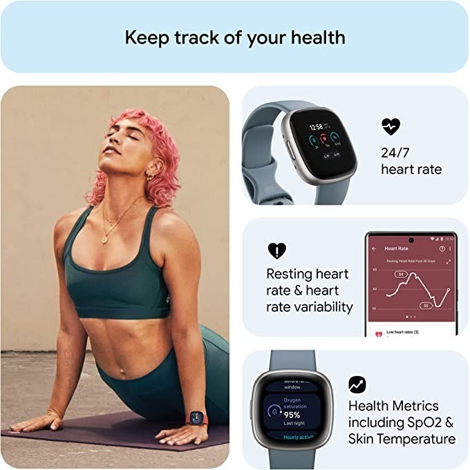 Fitbit Versa 4 Smart Watch Bui – Smartwatch Touch recenzja i cena