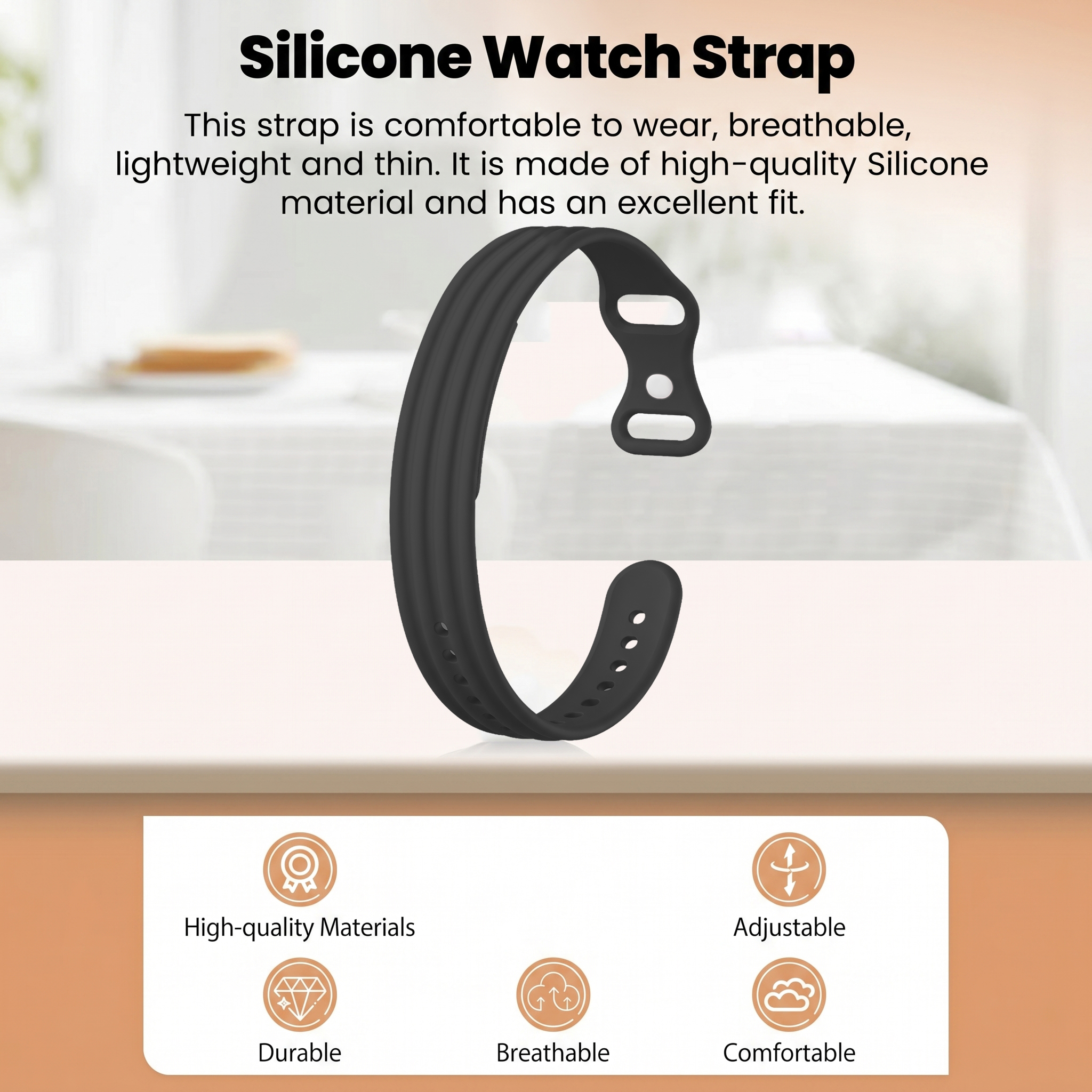 Google Fitbit Air Active Band  – Silicone Band Replacement recenzja i cena