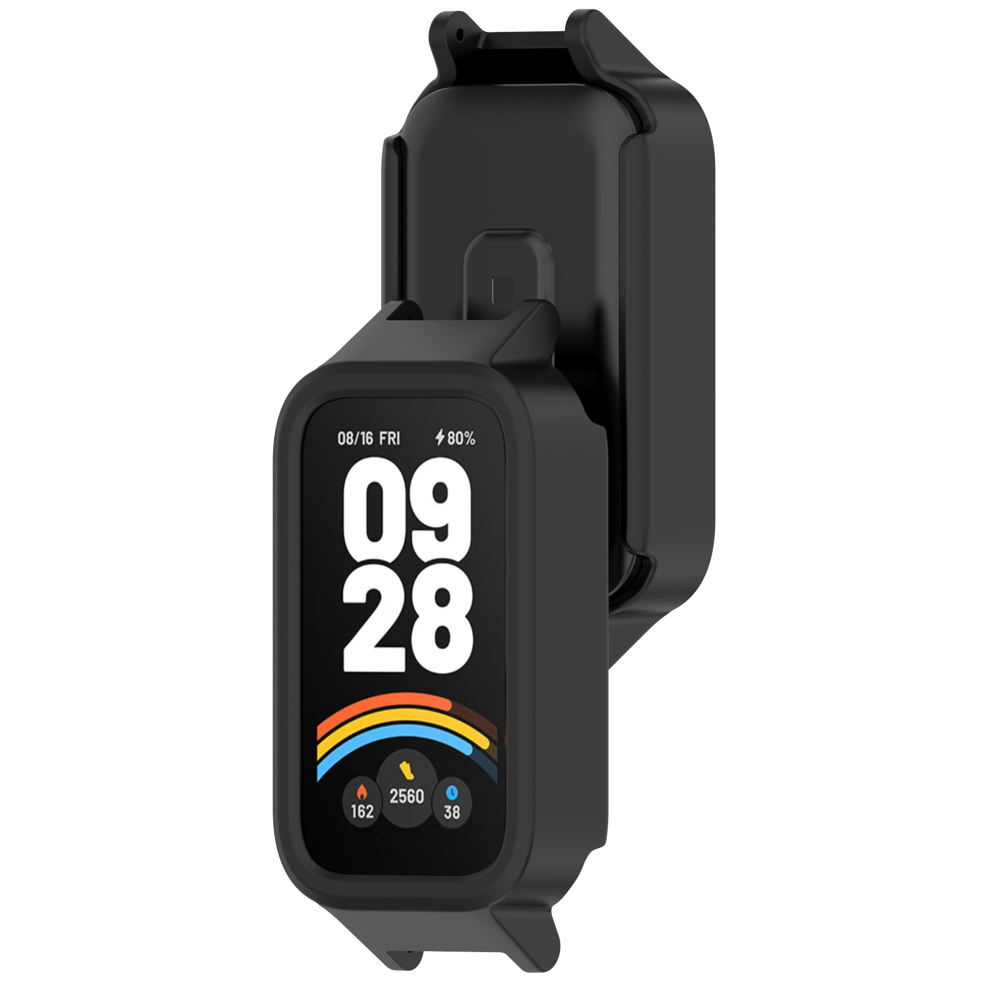 Hollow PC Case for Xiaomi mi b – Xiaomi Smartwatch Accessories recenzja i cena