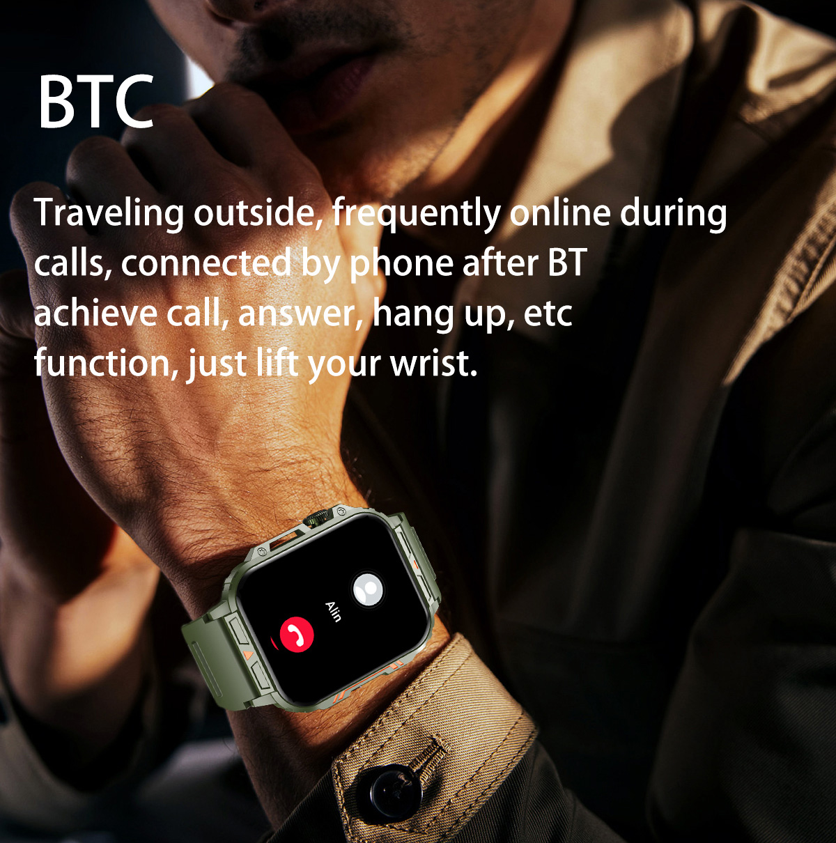 1.91 Outdoor Military Smart Wa – Smartwatch Face recenzja i cena