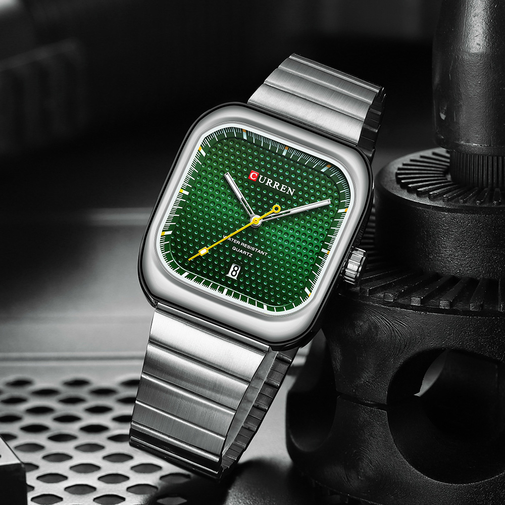 CURREN Fashion Square Men's Bu – Smartwatch Guess recenzja i cena