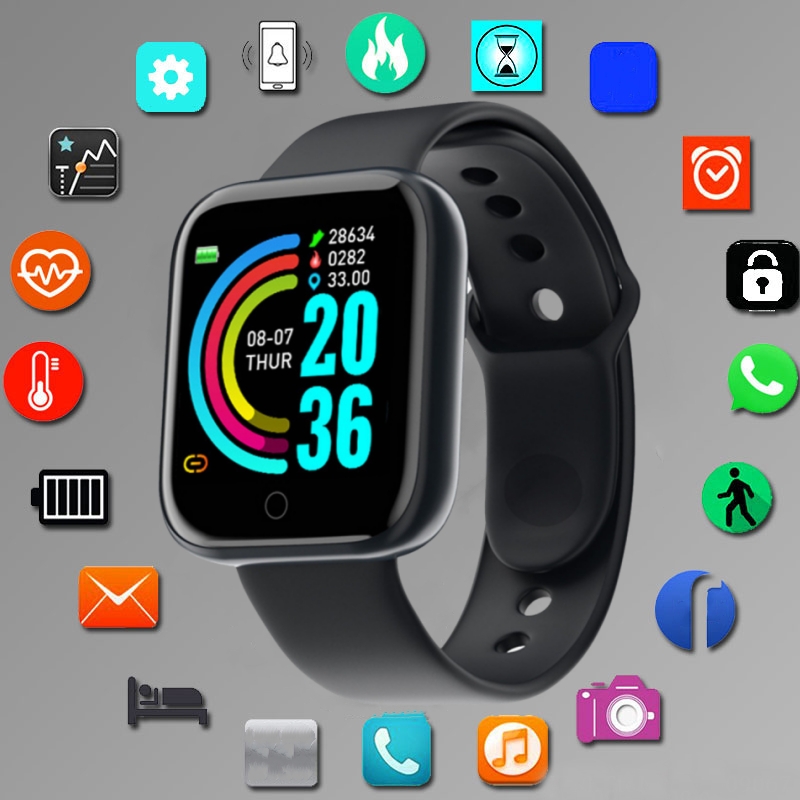 Smart Watch For Men Women Spor – Silicone Band Replacement recenzja i cena