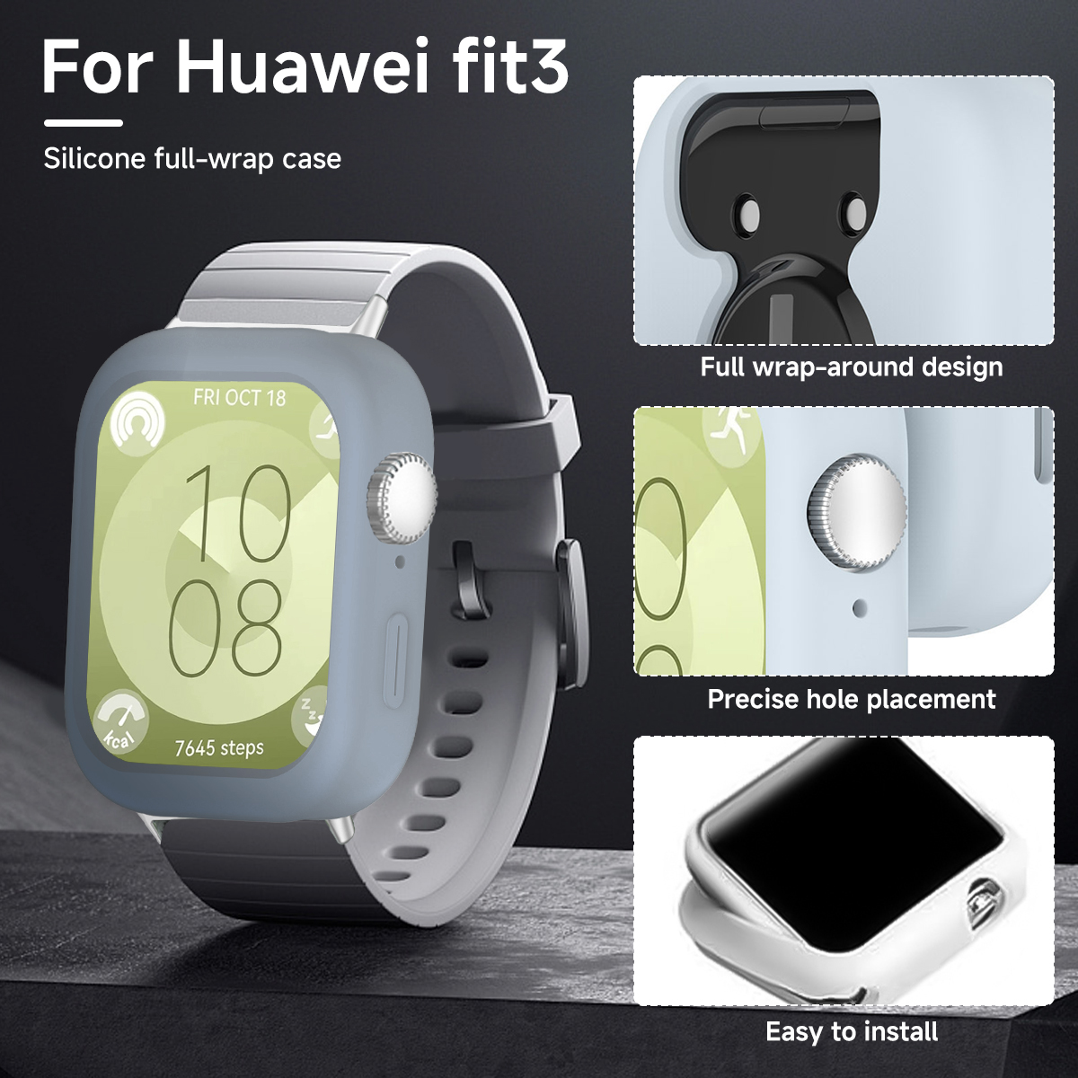 TPU Silicone Case For Huawei W – Garmin Smartwatch Accessories recenzja i cena