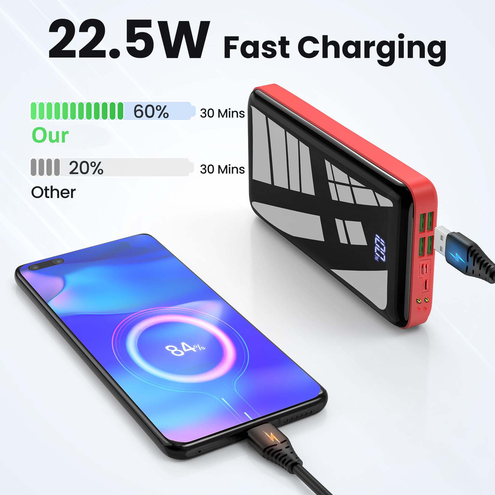 Portable Charger 30000mah Powe – Watch Charger Cable recenzja i cena