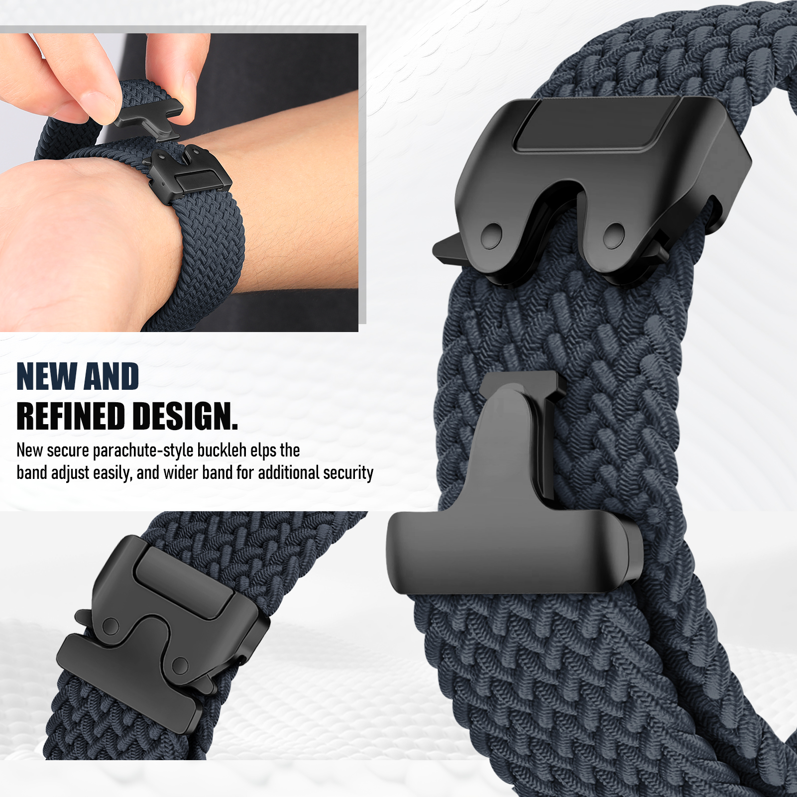 18mm 22mm Parachute Band for H – Titan Smartwatch Accessories recenzja i cena