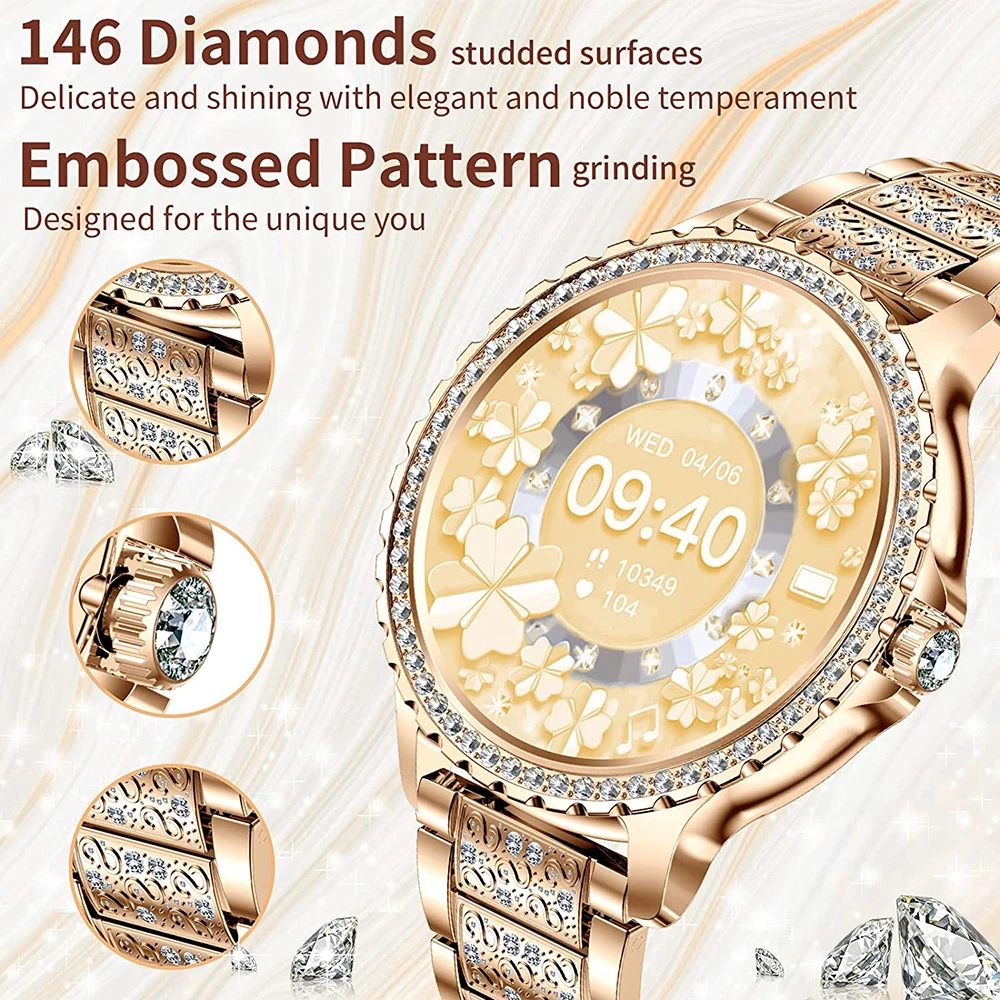 2026 New Fashion Women Diamond – Smartwatch Instagram recenzja i cena