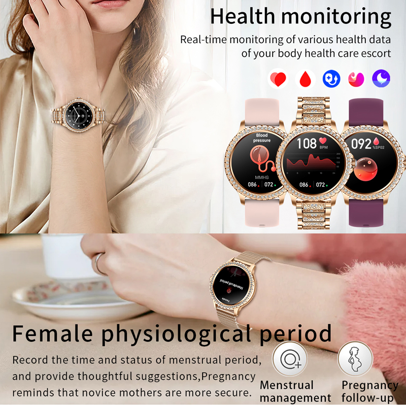 2026 New Fashion Women Diamond – Smartwatch Instagram recenzja i cena