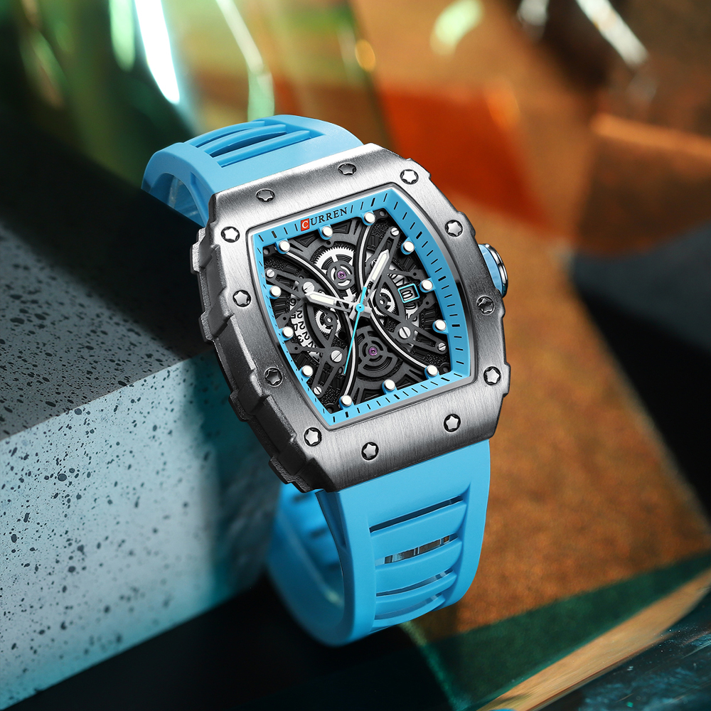 CURREN Men 3D Watch Top Brand  – Smartwatch Guess recenzja i cena