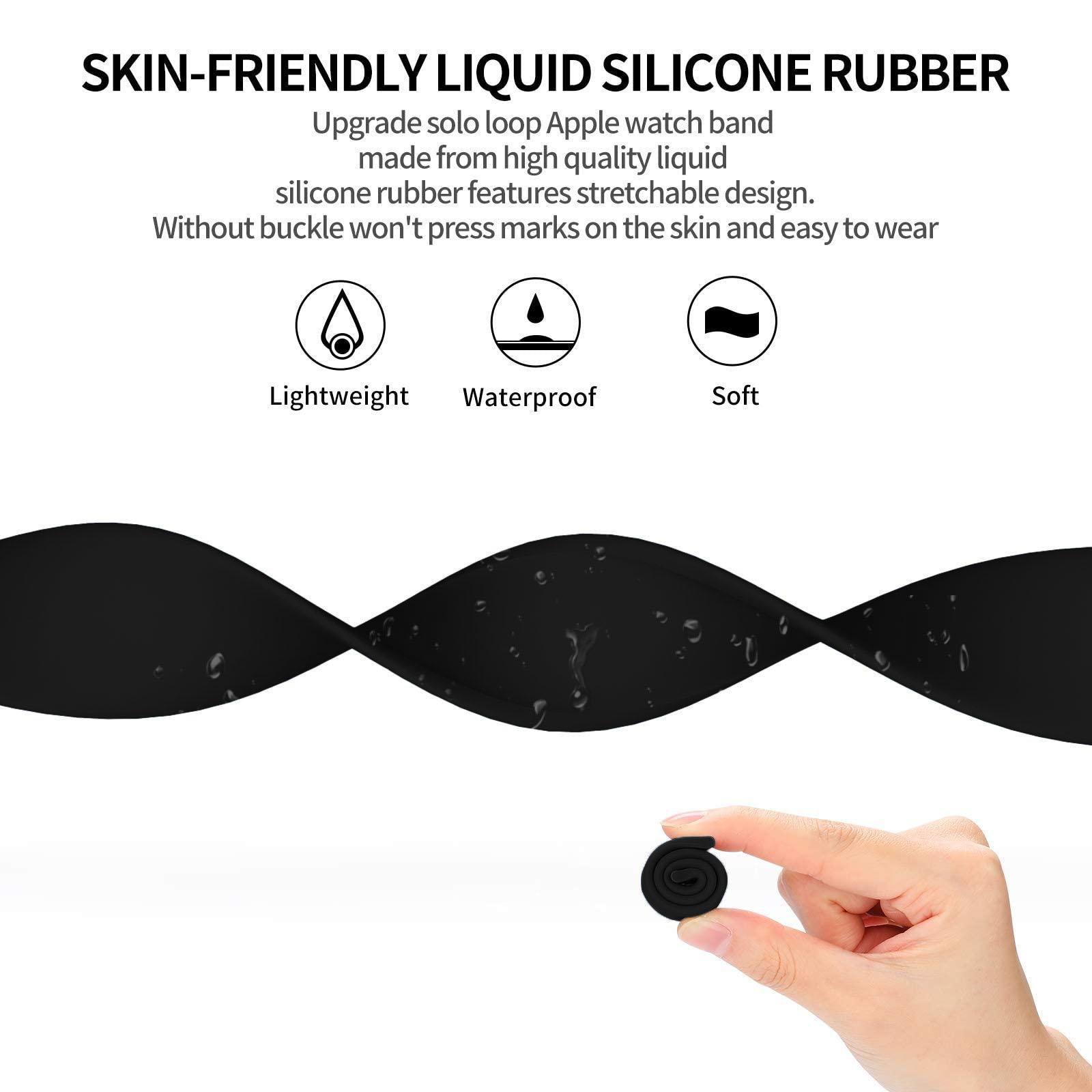Solo Loop silicone for apple W – Sport Loop Strap recenzja i cena