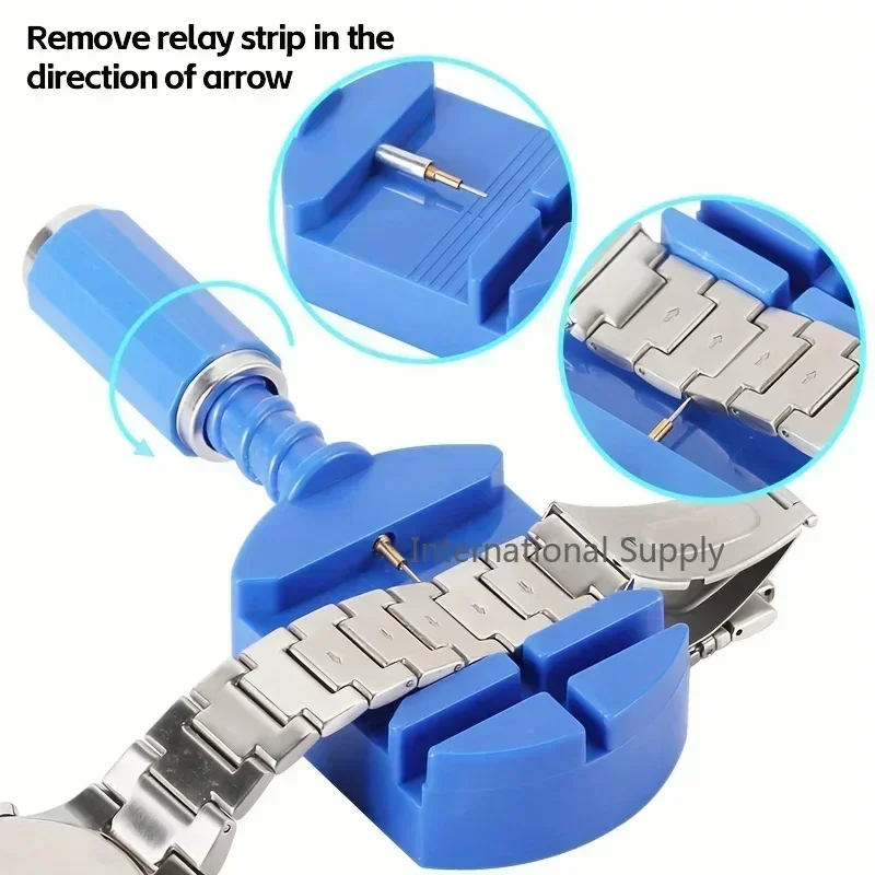 147Pcs Watch Repair Tool Set W – Tool Kit Strap Change recenzja i cena