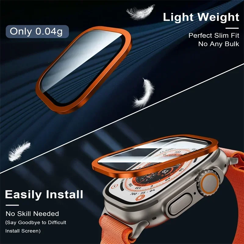 2PCS Tempered Glass for Apple  – Smartwatch Straps & Accessories recenzja i cena