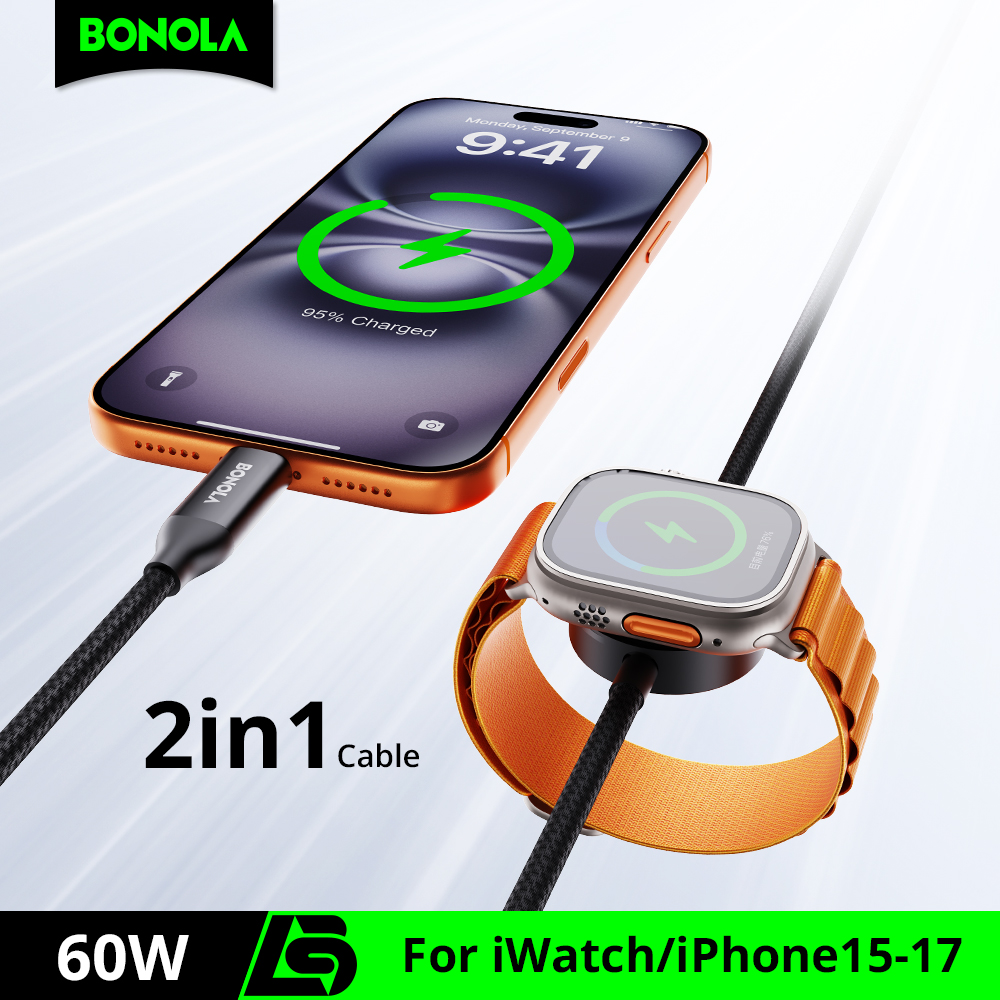 Bonola 2 in 1 Fast Watch Charg – Watch Charger Cable recenzja i cena