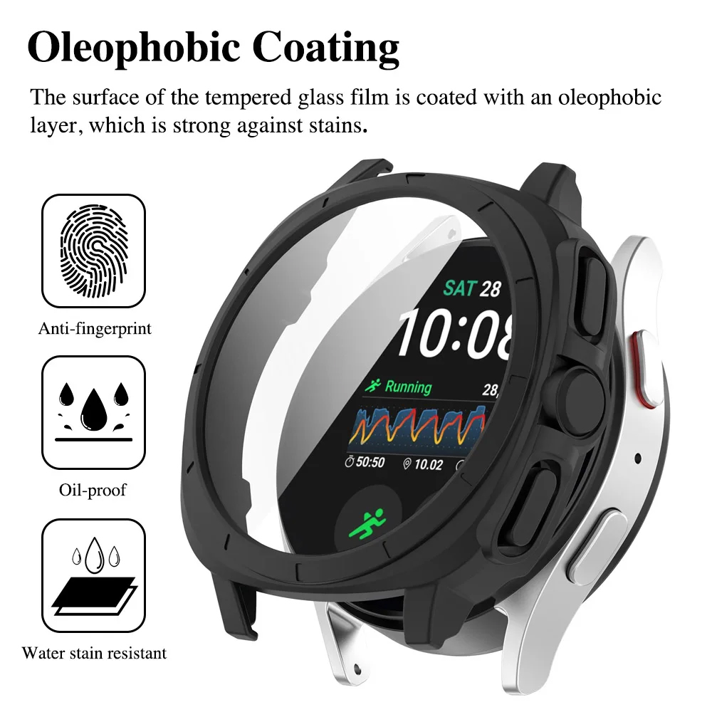 Glass+Case for Samsung Galaxy  – Samsung Smartwatch Accessories recenzja i cena
