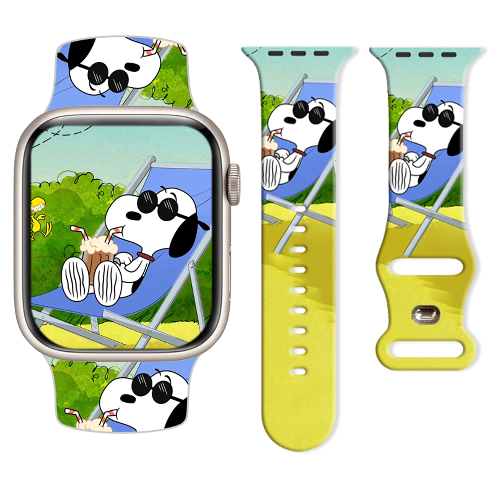 Beach Snoopy Printed Strap for – Sport Loop Strap recenzja i cena