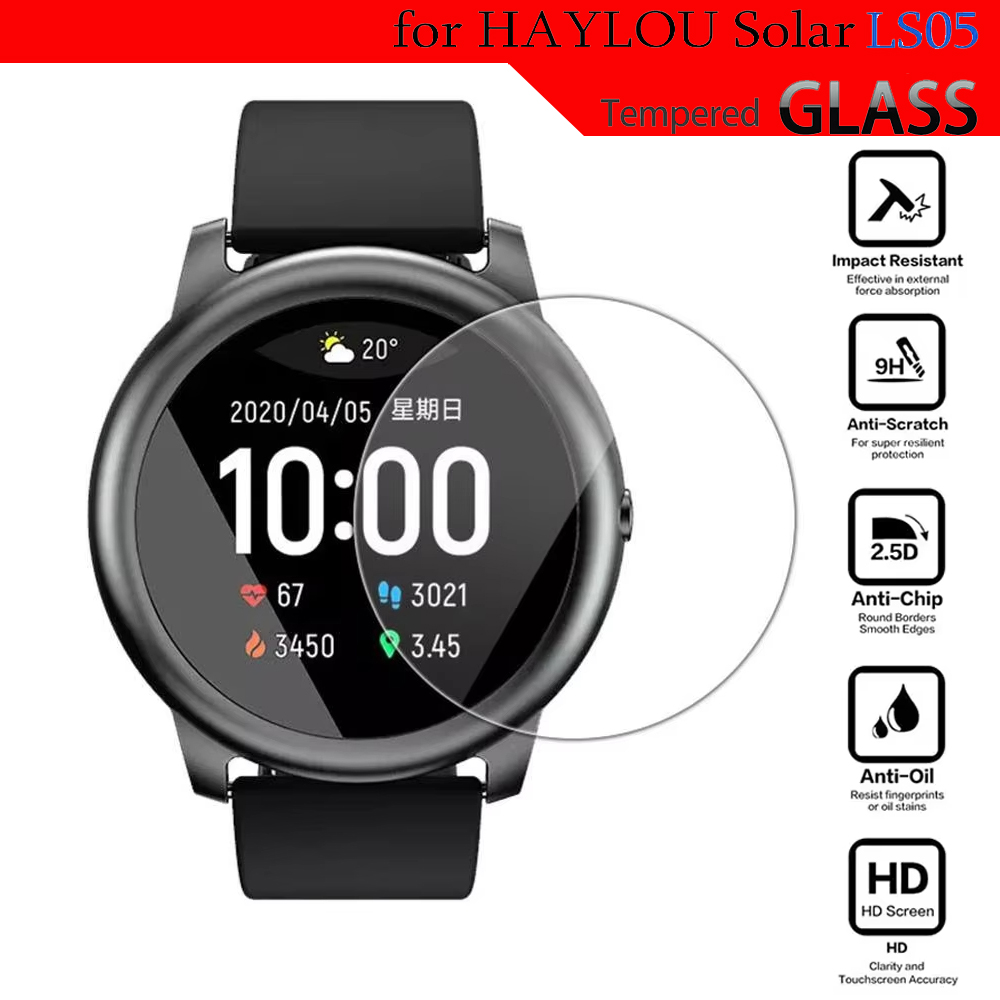 Tempered Glass For HayLou Sola – Garmin Smartwatch Accessories recenzja i cena