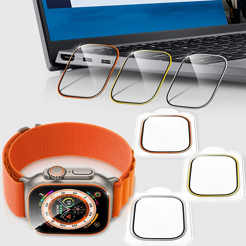 Tempered Glass for Apple Watch – Smartwatch Straps & Accessories recenzja i cena