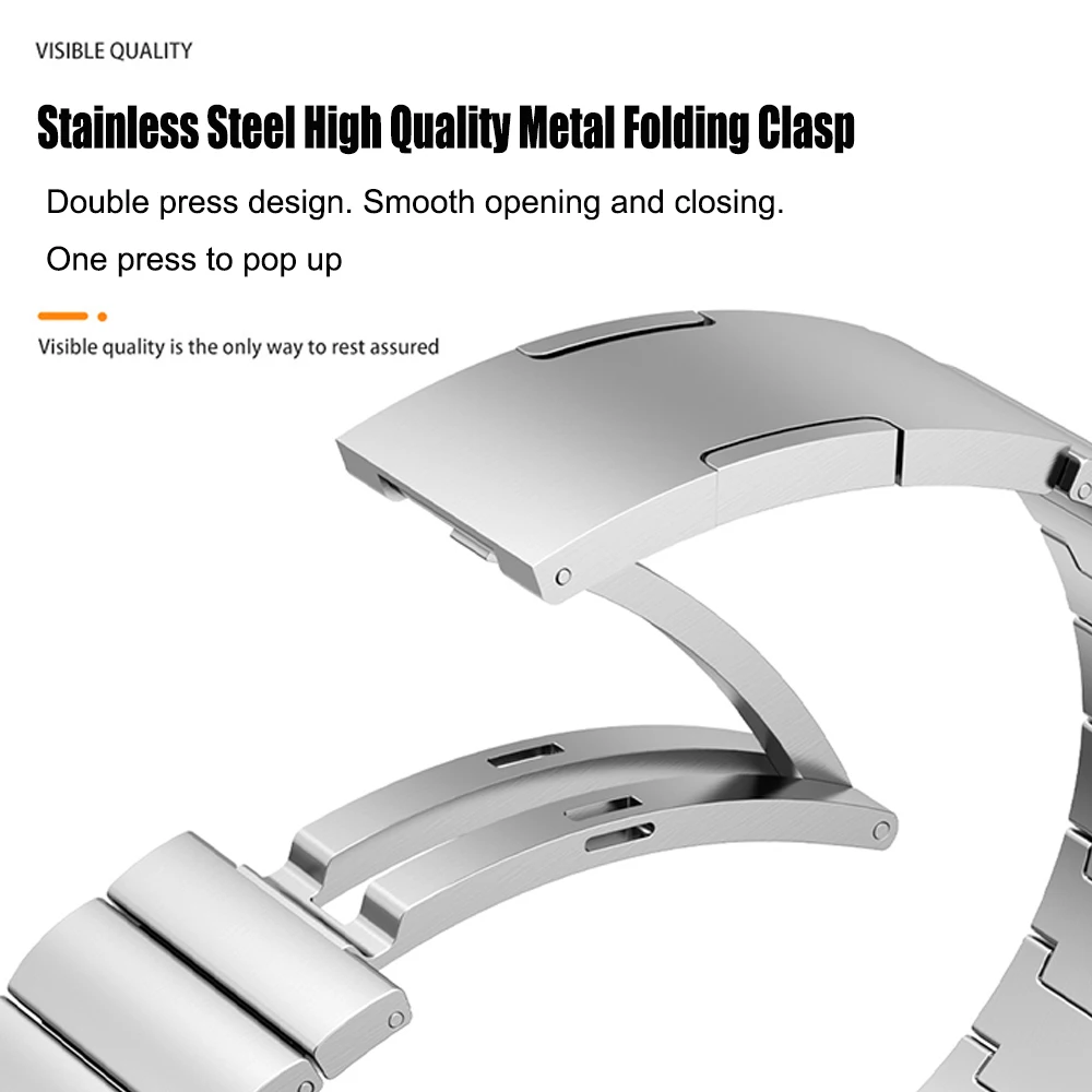 Official Metal Steel Strap For – Titan Smartwatch Accessories recenzja i cena