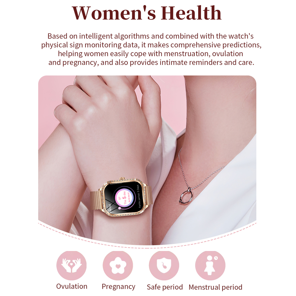 2026 New Fashion Women Diamond – Smartwatch Face recenzja i cena