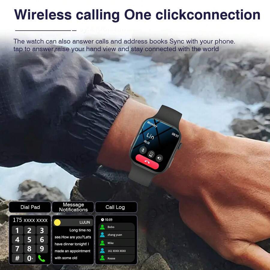 New Smartwatch with Wireless C – Smartwatch Touch recenzja i cena
