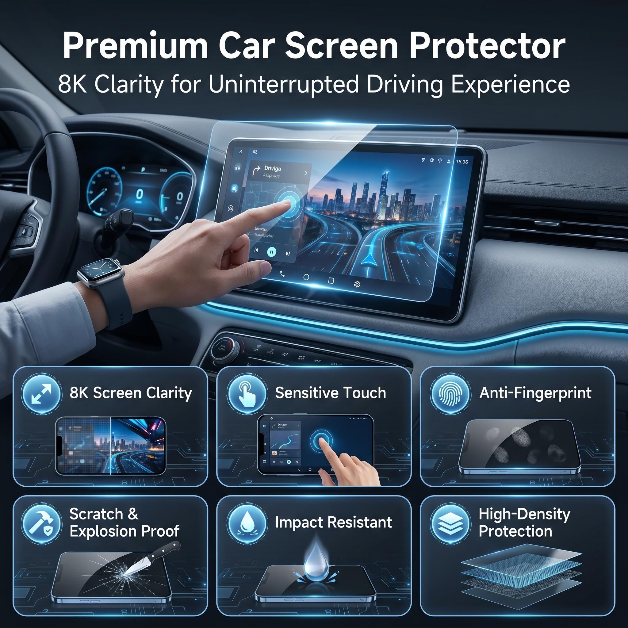 For BYD Atto 2 Yuan UP Low Tri – Screen Protector Film recenzja i cena