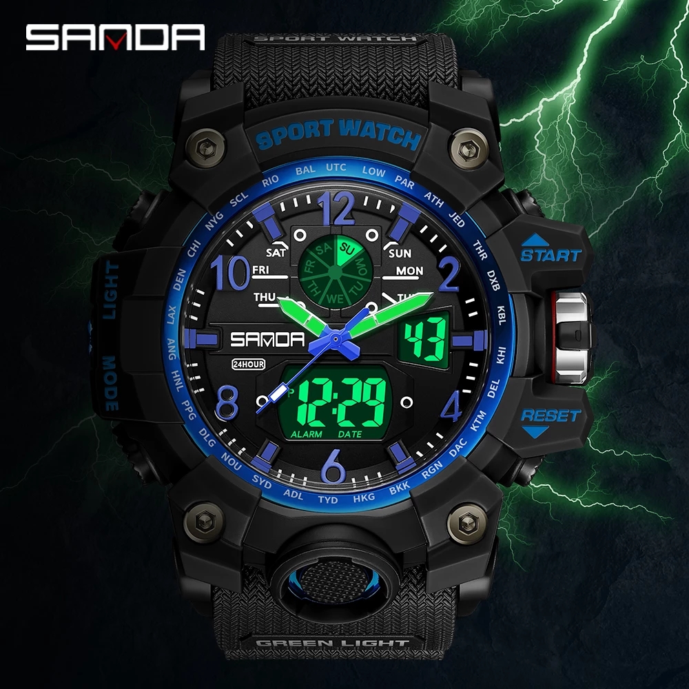 SANDA 30169 Top Sports Men's W – Smartwatch Touch recenzja i cena