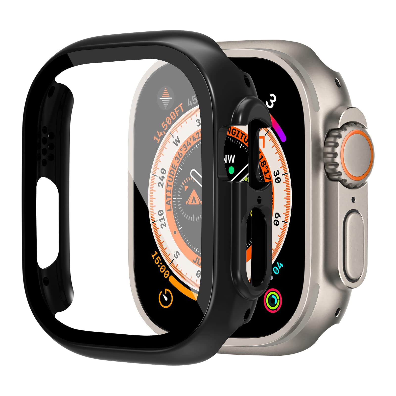 Glass+case For Apple Watch Ult – Smartwatch Band Accessories recenzja i cena