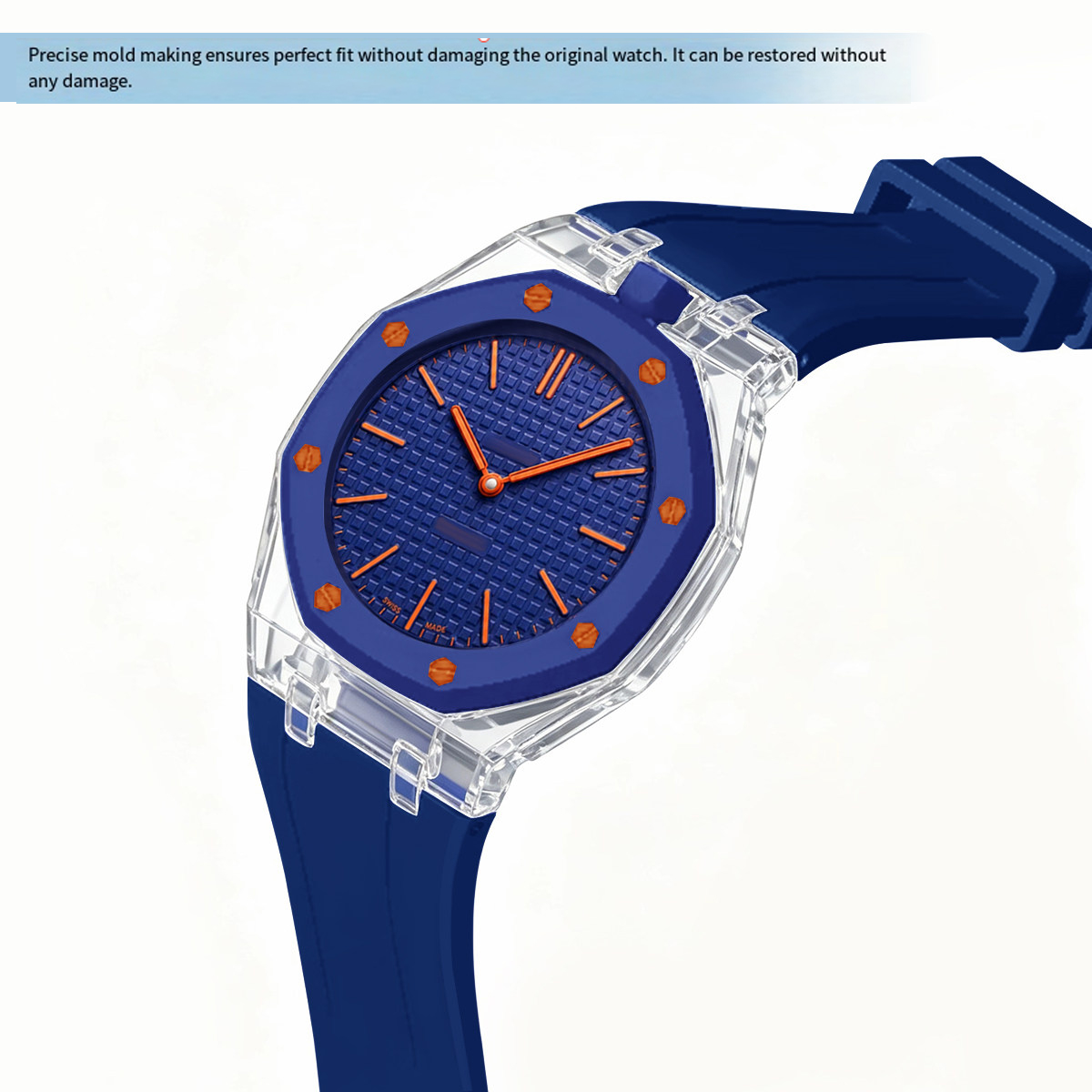 For AP Swatch Co branded Modif – Silicone Band Replacement recenzja i cena