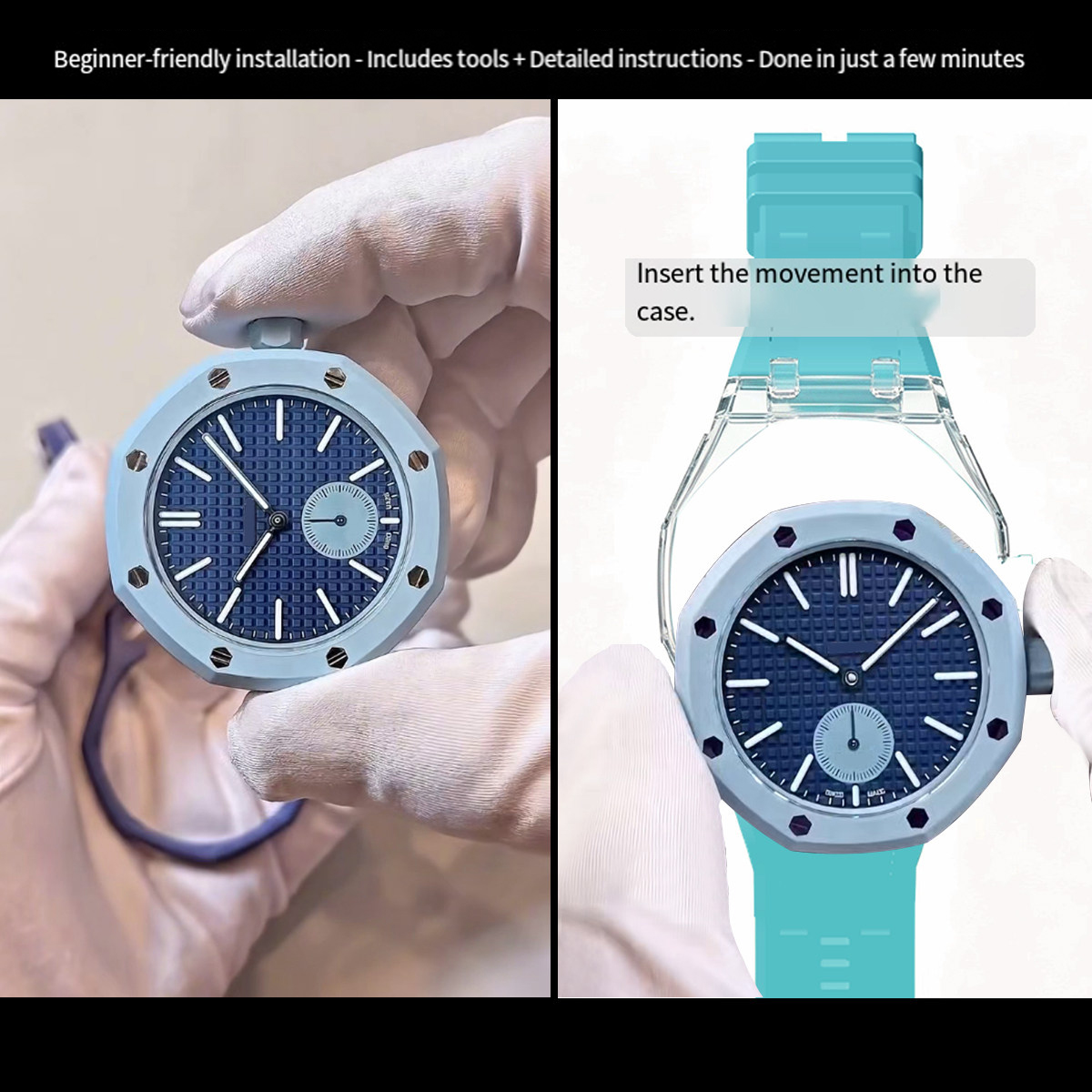 For AP Swatch Co branded Modif – Silicone Band Replacement recenzja i cena