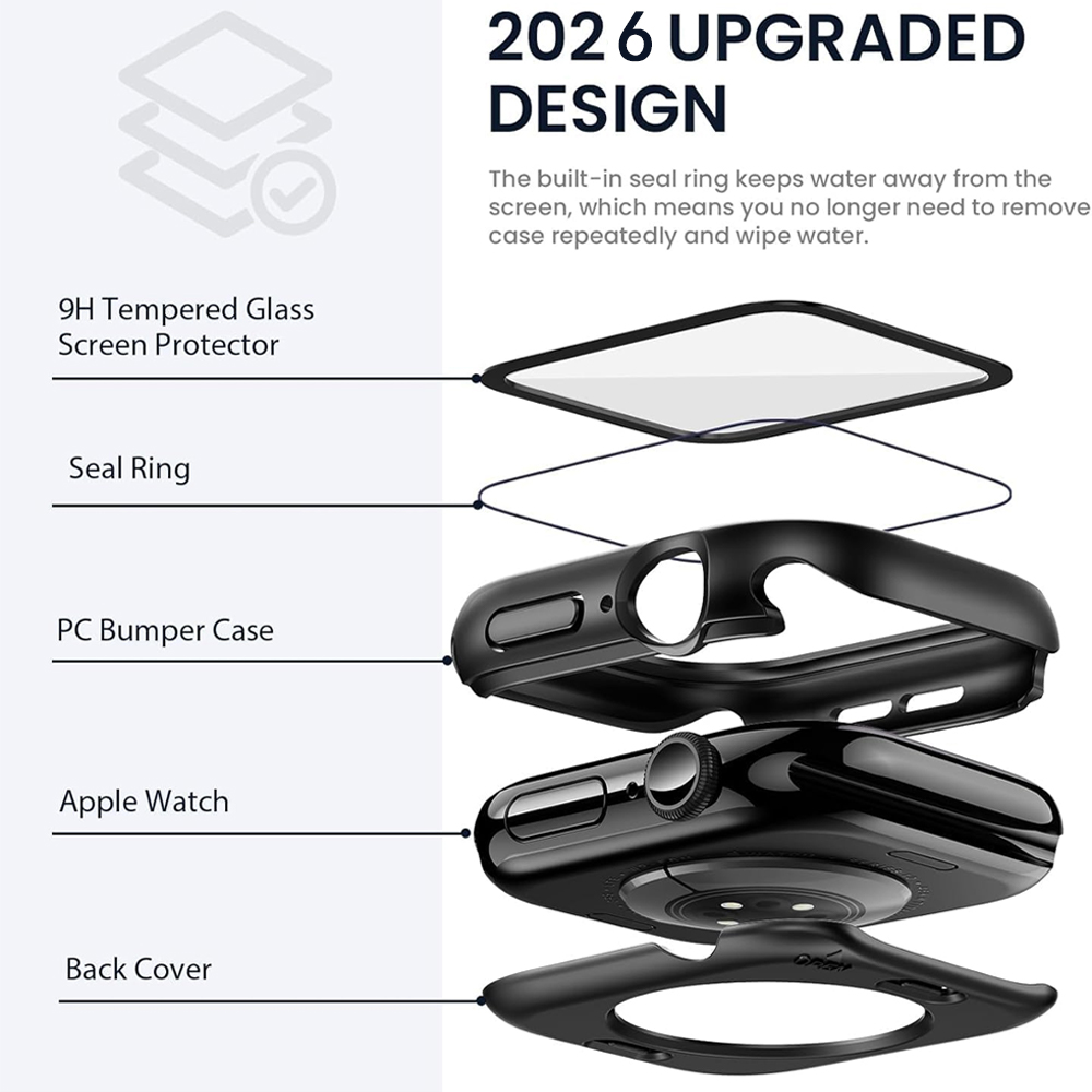 360 Protective Case for Apple  – Garmin Smartwatch Accessories recenzja i cena