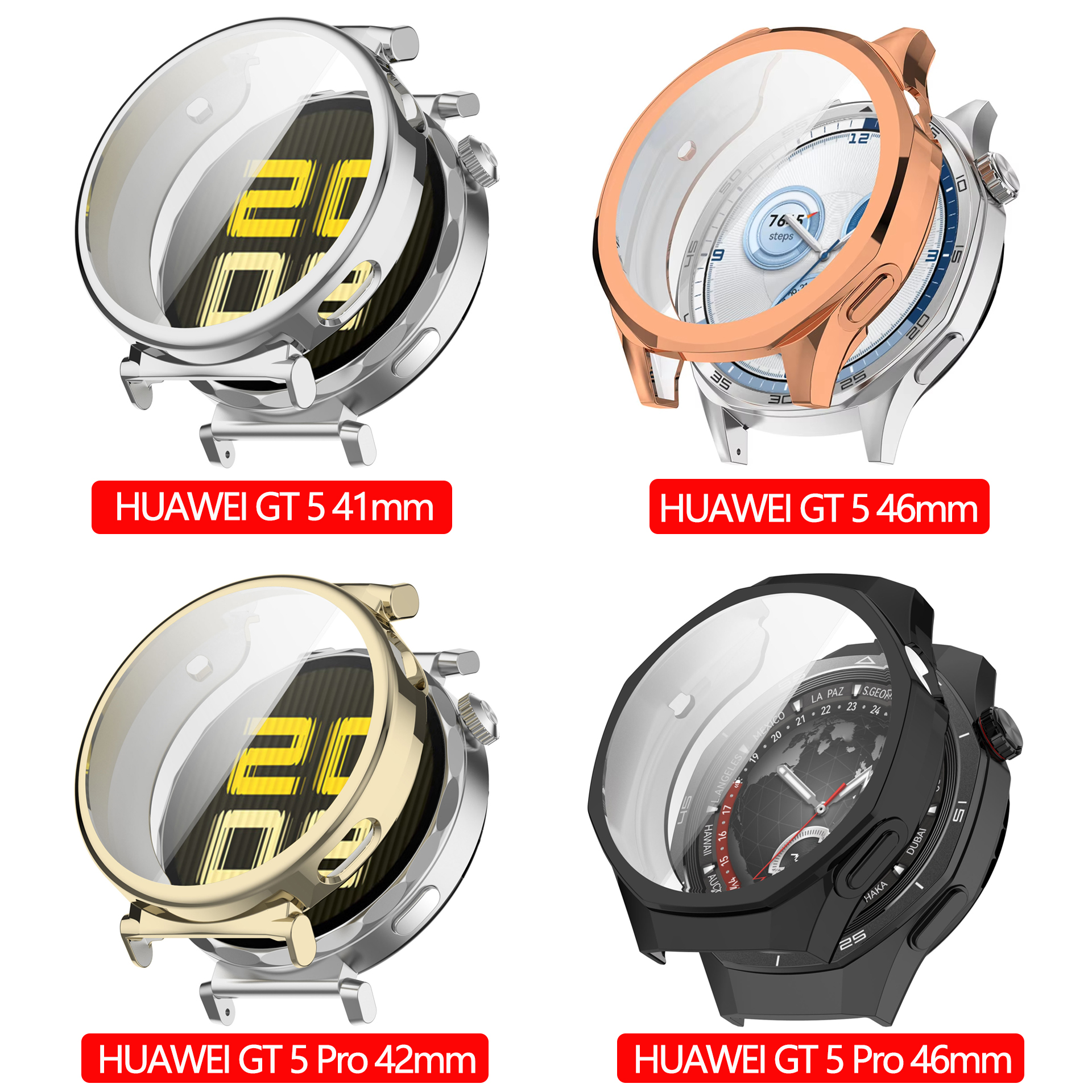 Case For HUAWEI Watch GT 5/5 P – Smartwatch Band Accessories recenzja i cena