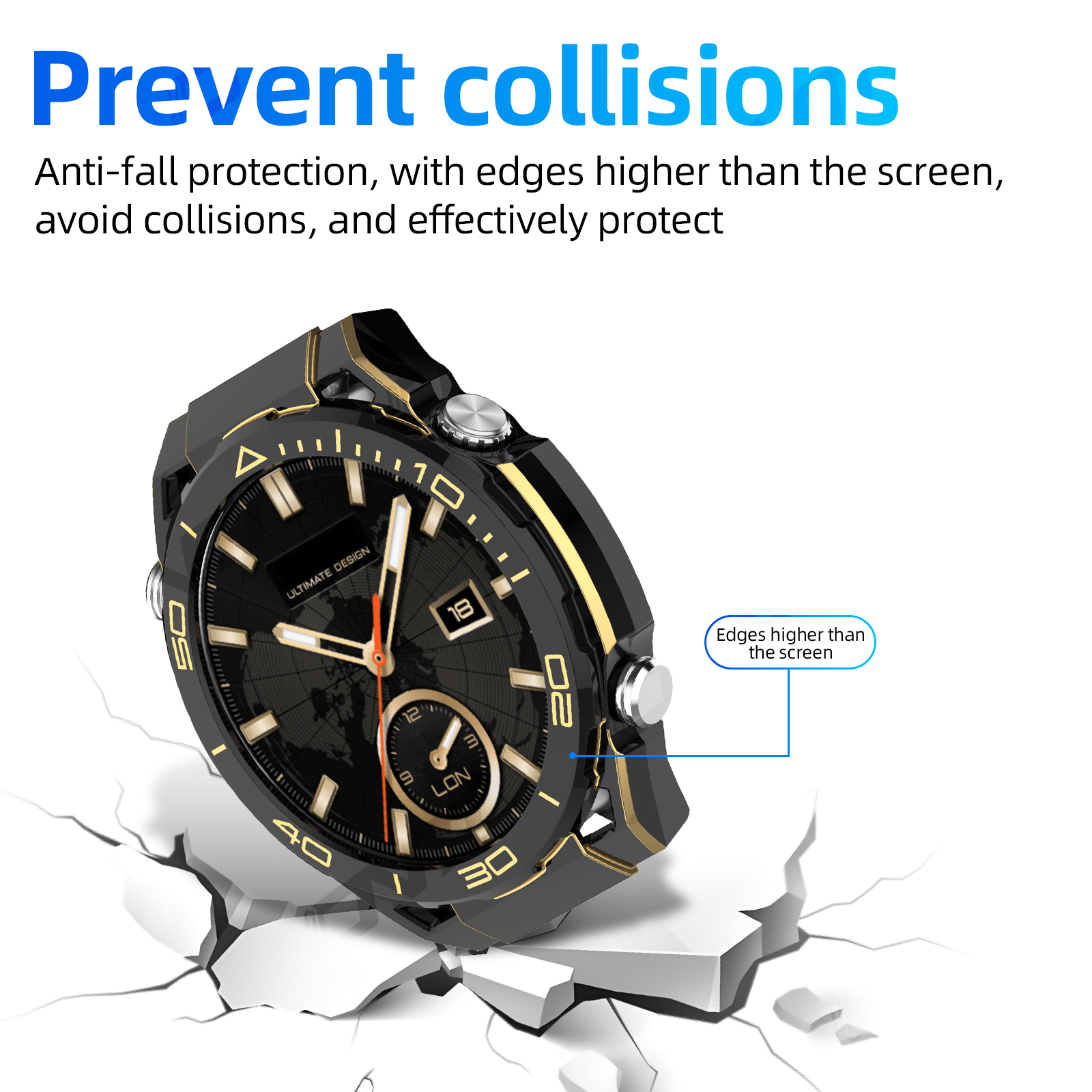 Change To Ultimate Case For Hu – Titan Smartwatch Accessories recenzja i cena
