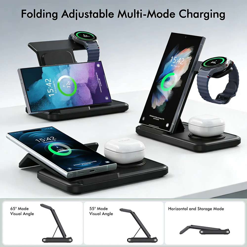 3 IN 1 Wireless Charger Statio – Watch Charger Cable recenzja i cena