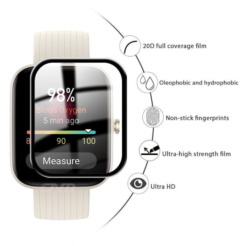 1-5Pcs HD Screen Protector for – Amazfit Smartwatch Accessories recenzja i cena