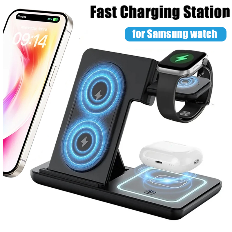 3 in 1 Foldable Wireless Charg – Watch Charger Cable recenzja i cena