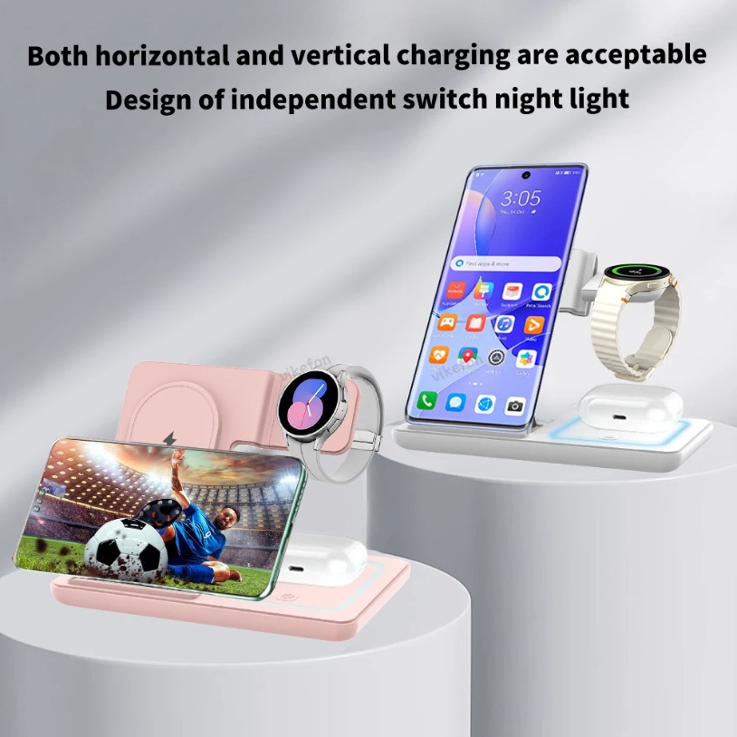 3 in 1 Foldable Wireless Charg – Watch Charger Cable recenzja i cena