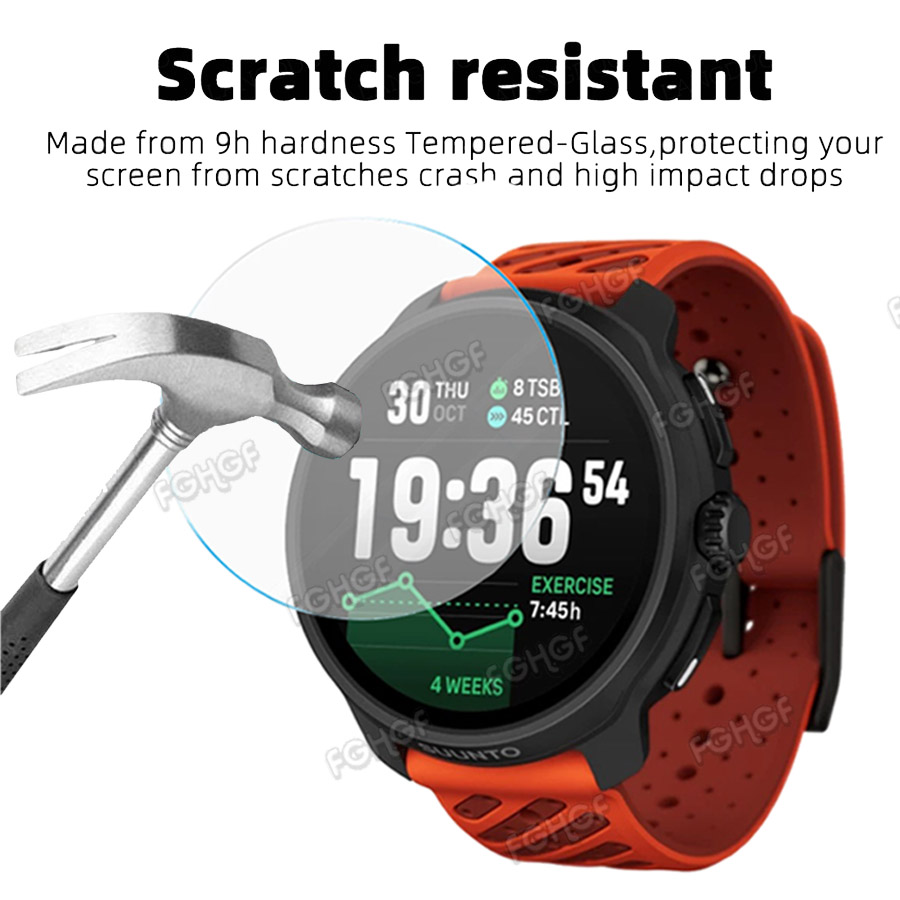 Tempered Glass Protective Film – Garmin Smartwatch Accessories recenzja i cena