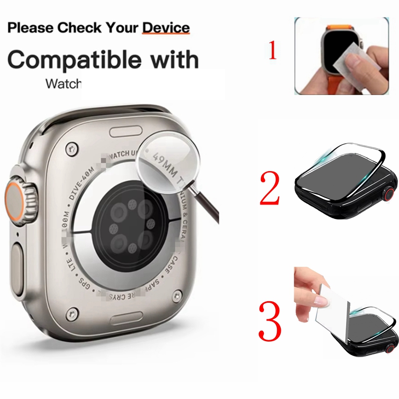 3 Screen Protector+1 Cover for – Smartwatch Band Accessories recenzja i cena
