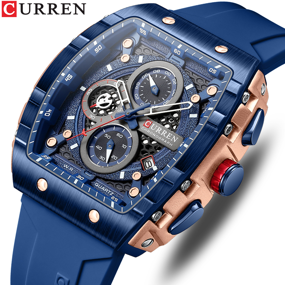 CURREN Sports Unique Rectangul – Smartwatch Guess recenzja i cena